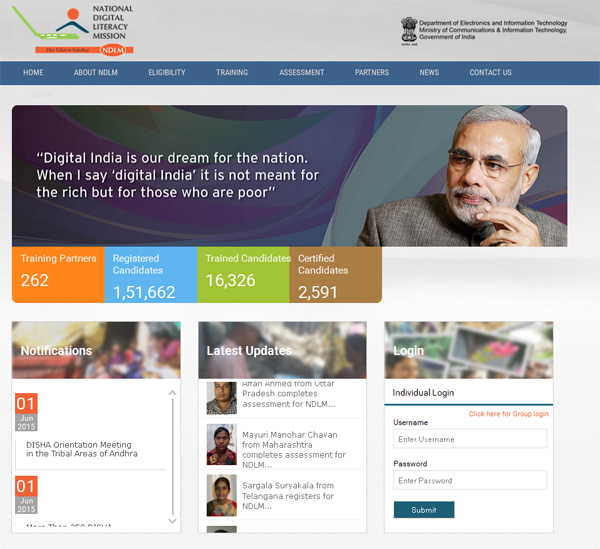 National Digital Literacy Mission (NDLM)