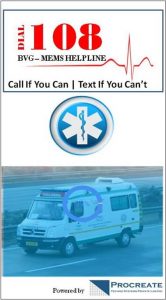Mobile app for 108 ambulance service to track caller’s location
