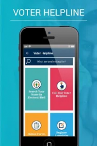 Voter Search through  landline/ Mobile phones, SMS, Mobile app